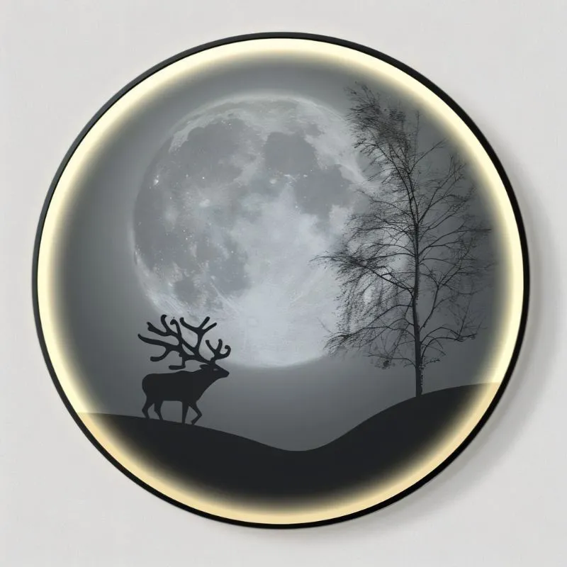 Moonshine Illuminated Art
