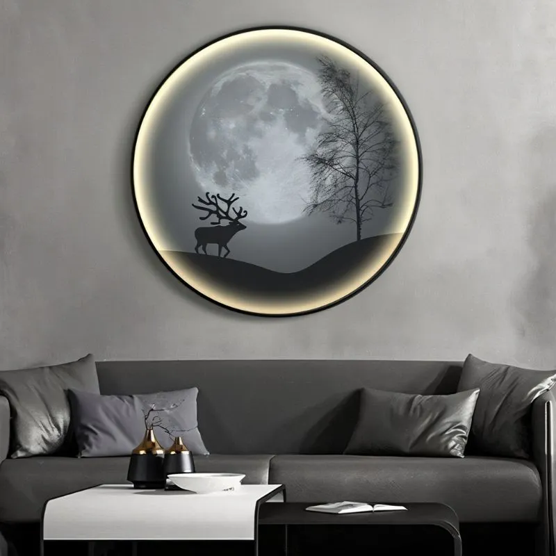Moonshine Illuminated Art