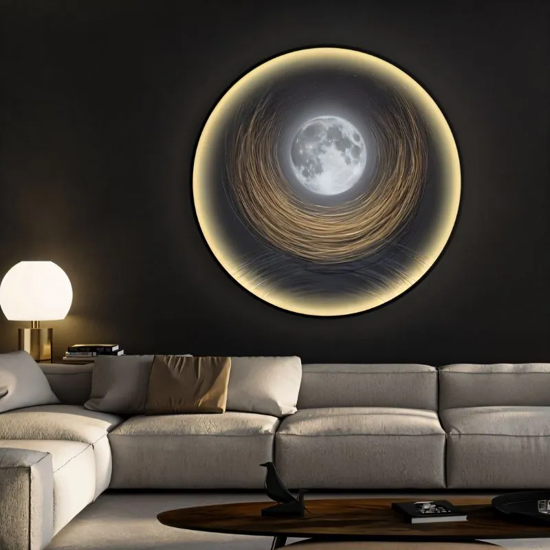 Moonshine Illuminated Art
