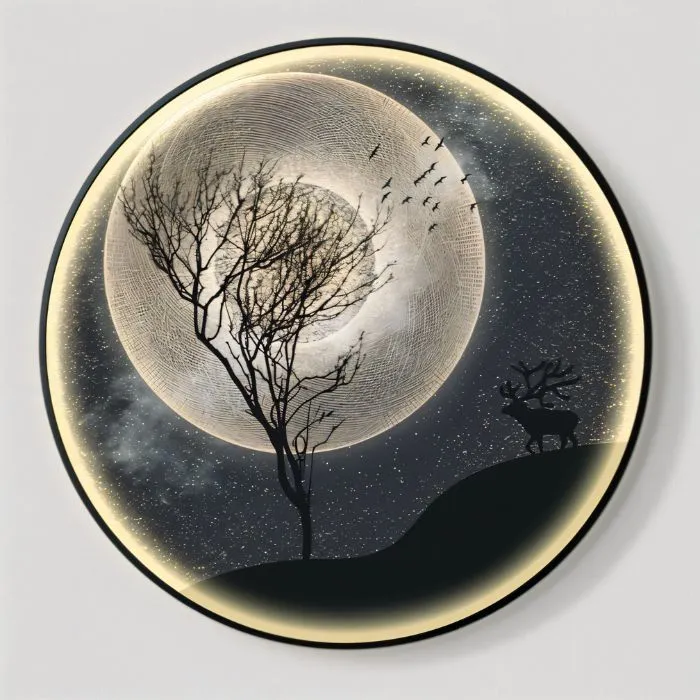 Moonshine Illuminated Art