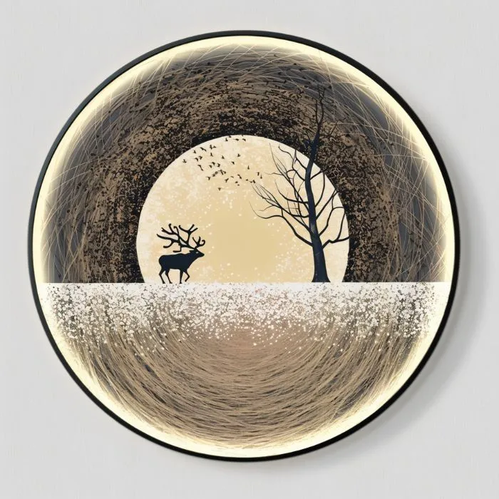 Moonshine Illuminated Art