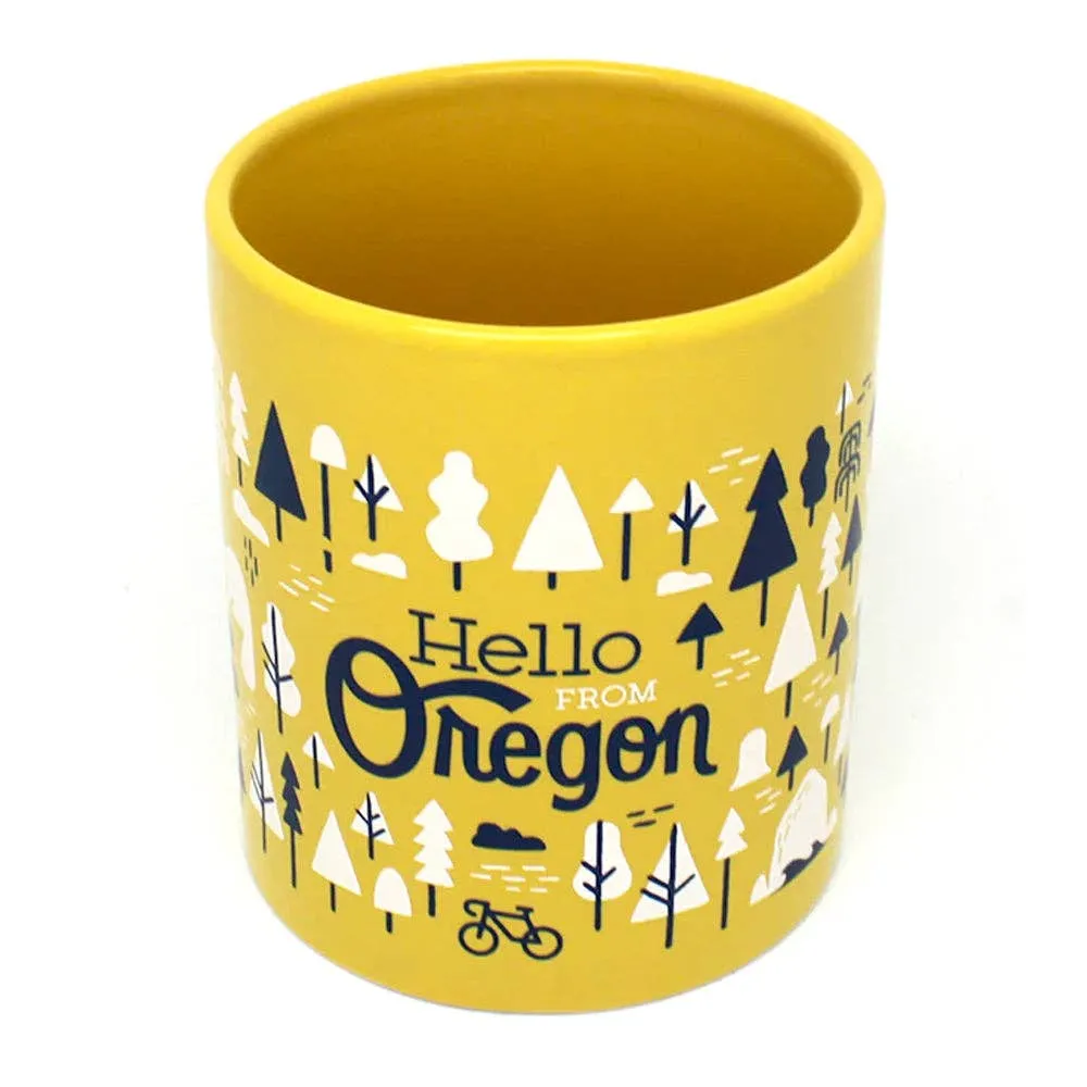 Mug | Oregon Burst in Yellow