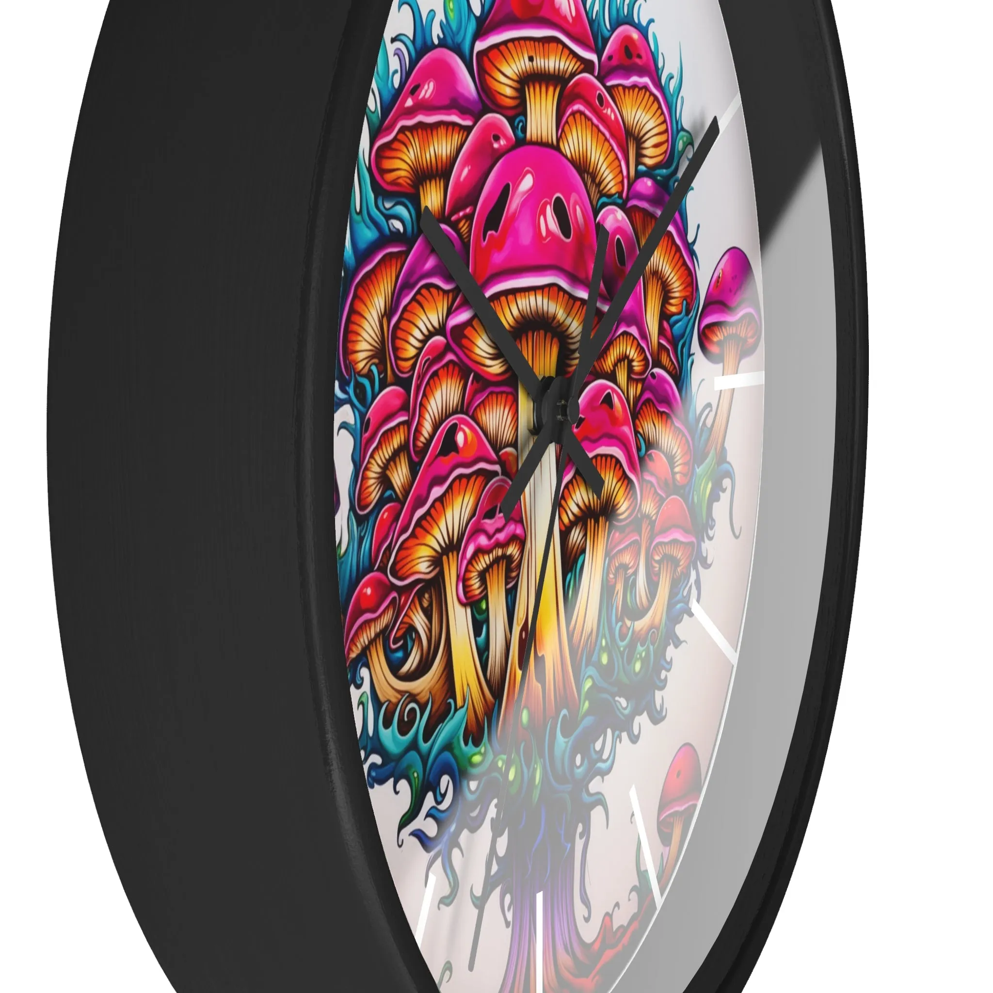 Mushroom Mystique 10" Wall clock #2