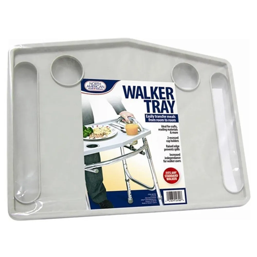 North American Health and Wellness- Walker Tray (GRAY)