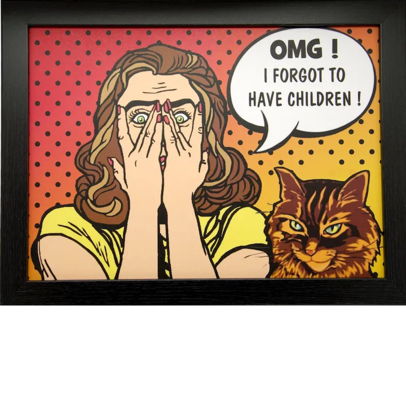 OMG! Lap Tray by Fabulous Felines