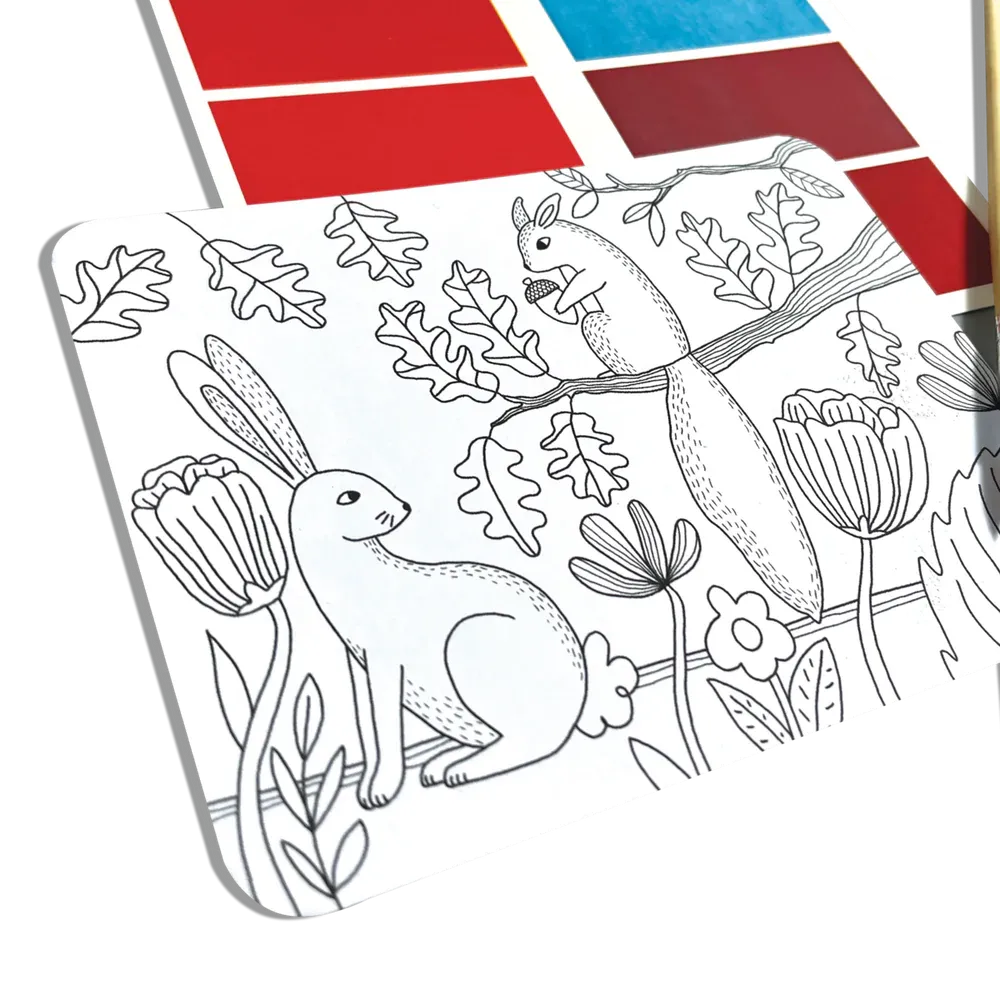 Ooly Scenic Hues DIY Watercolor Art Kit - Forest Adventure