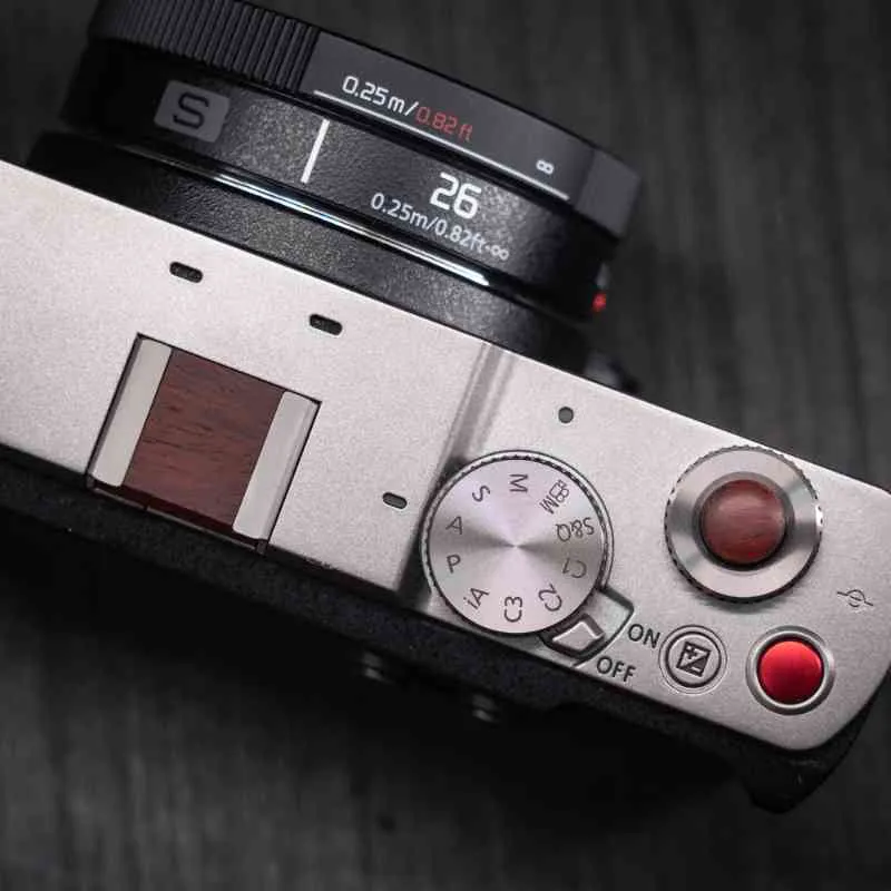 Panasonic Lumix S9 Hotshoe Shutter Button Cover Set