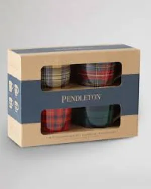 Pendleton Tartan Tapered Mugs