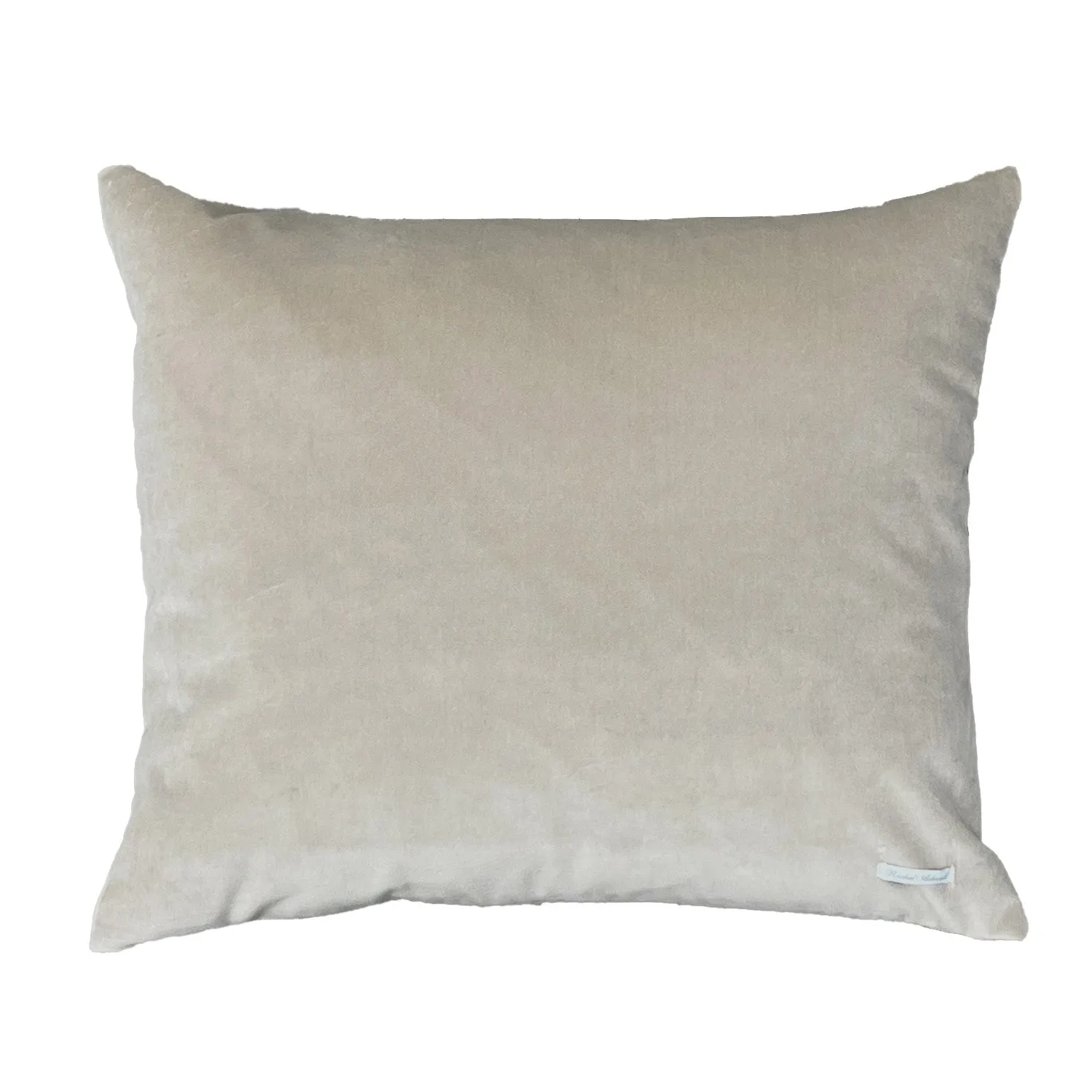Pink Paisley Linen Pillow