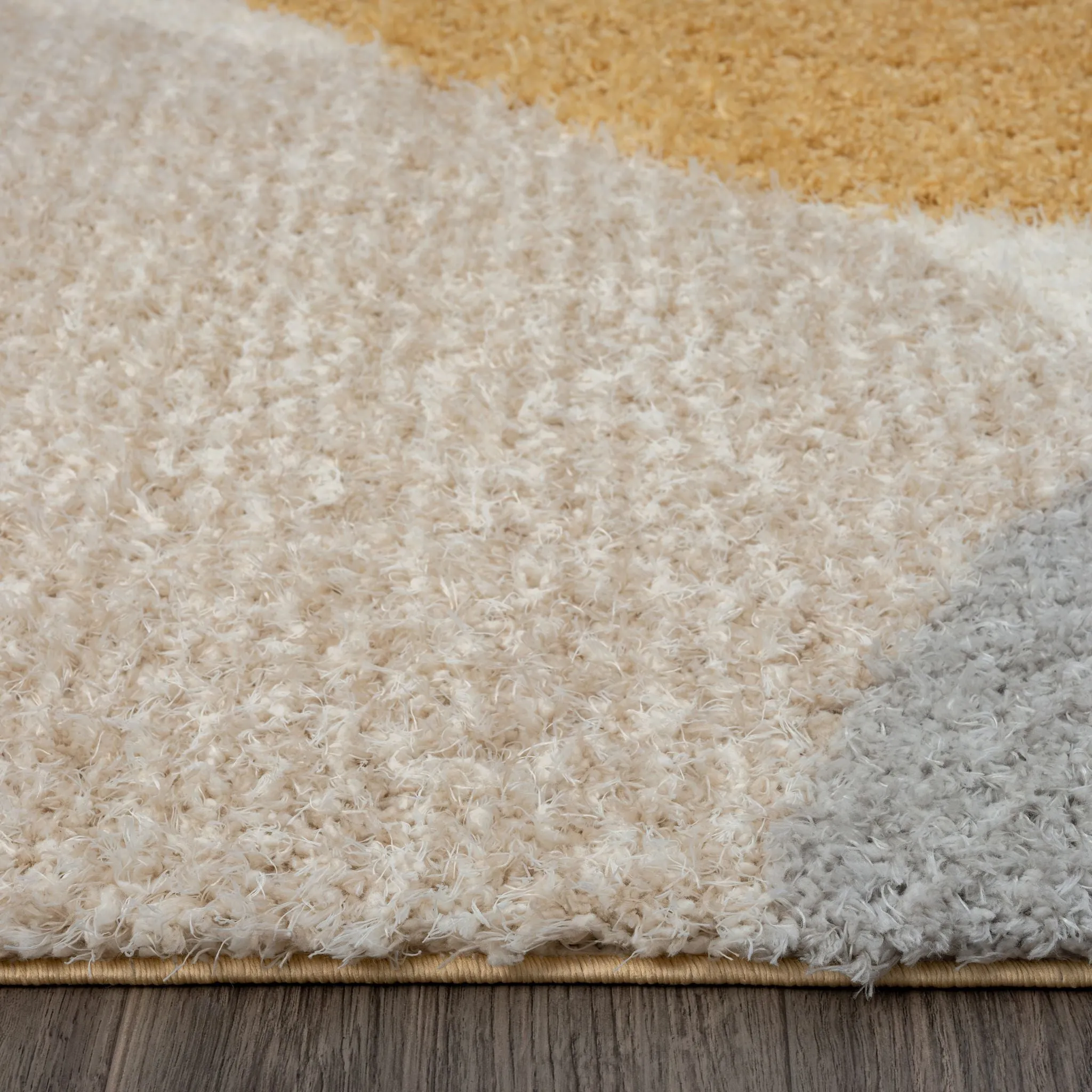 Plushy 383 Multicolour Runner Rug - Vibrant Hallway Style