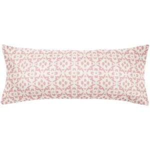 Porto Tiles Blush 14x36 Pillow