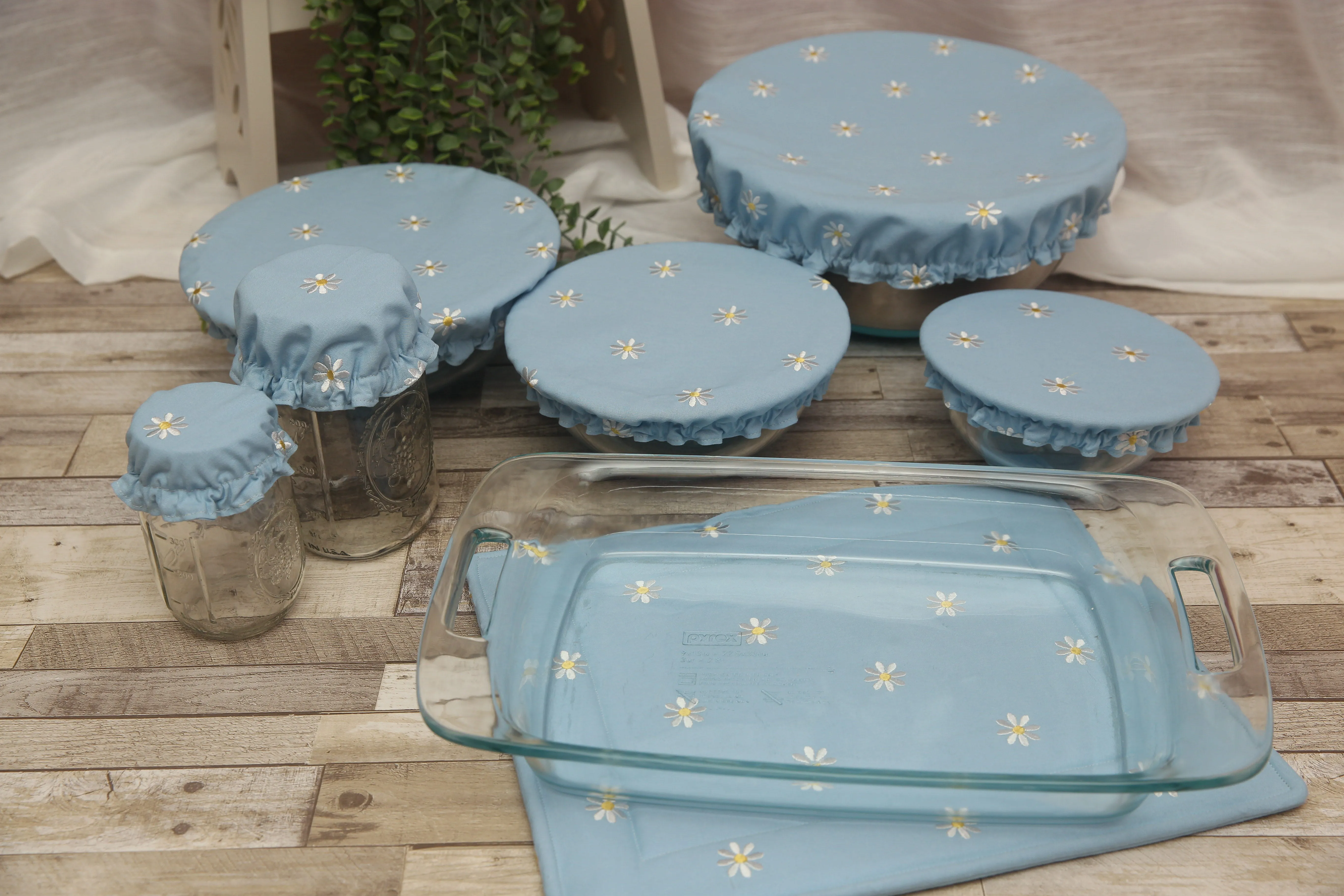 PRE-ORDER NON-PROP (Sourdough!) Bowl, Jar, Cup, Plate COVERS; Hot Pads; Jar Openers; MADE TO ORDER