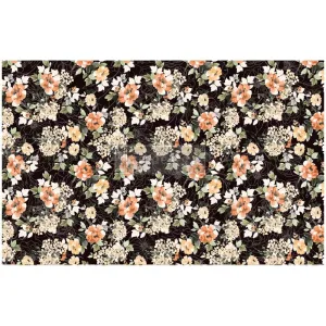 Prima Re-Design Decoupage Decor Tissue Paper 19"x 30" 2 pack  - Midnight Amber*