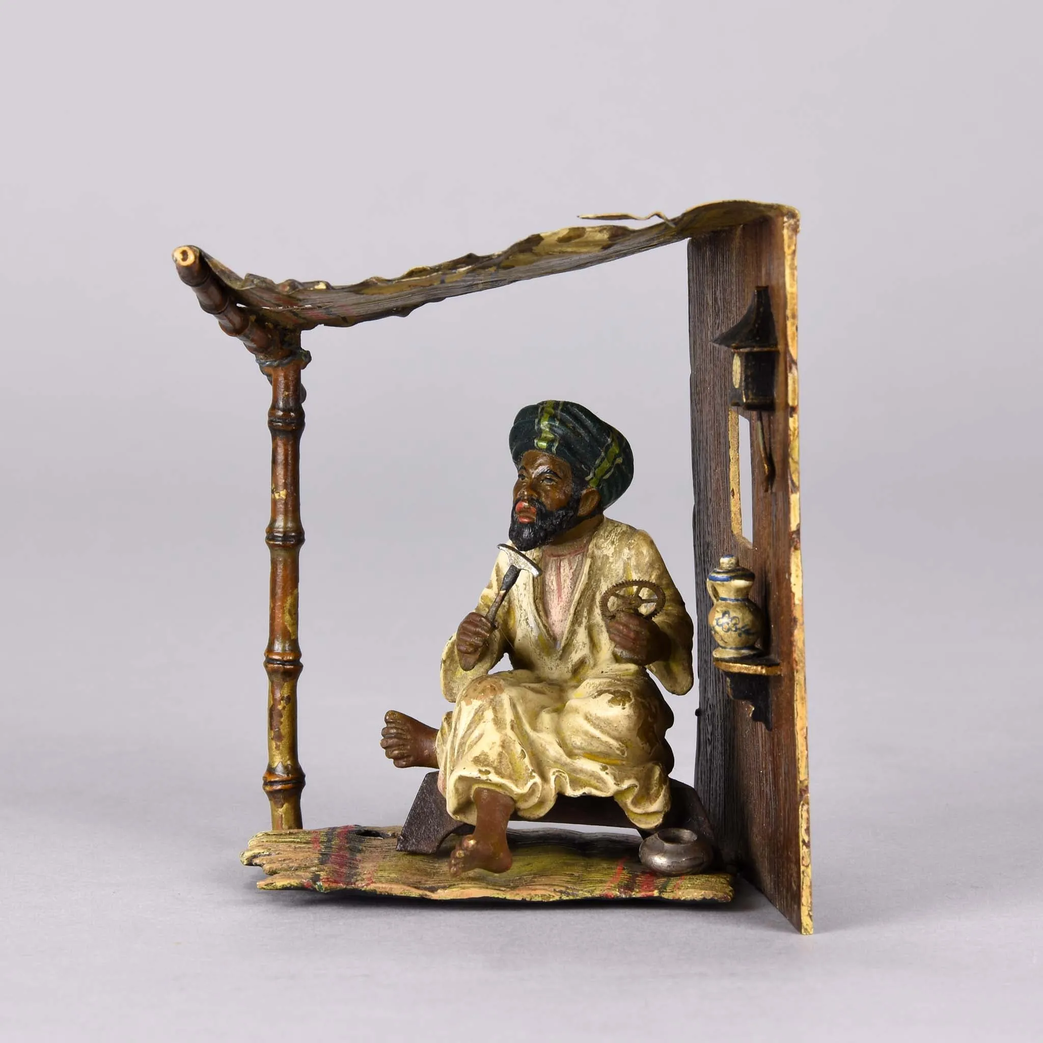 "Arab Clockmaker" by Franz Bergman