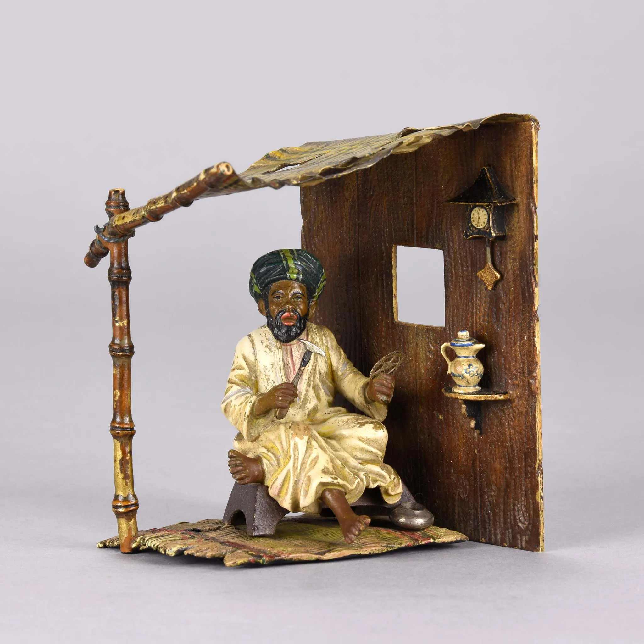 "Arab Clockmaker" by Franz Bergman