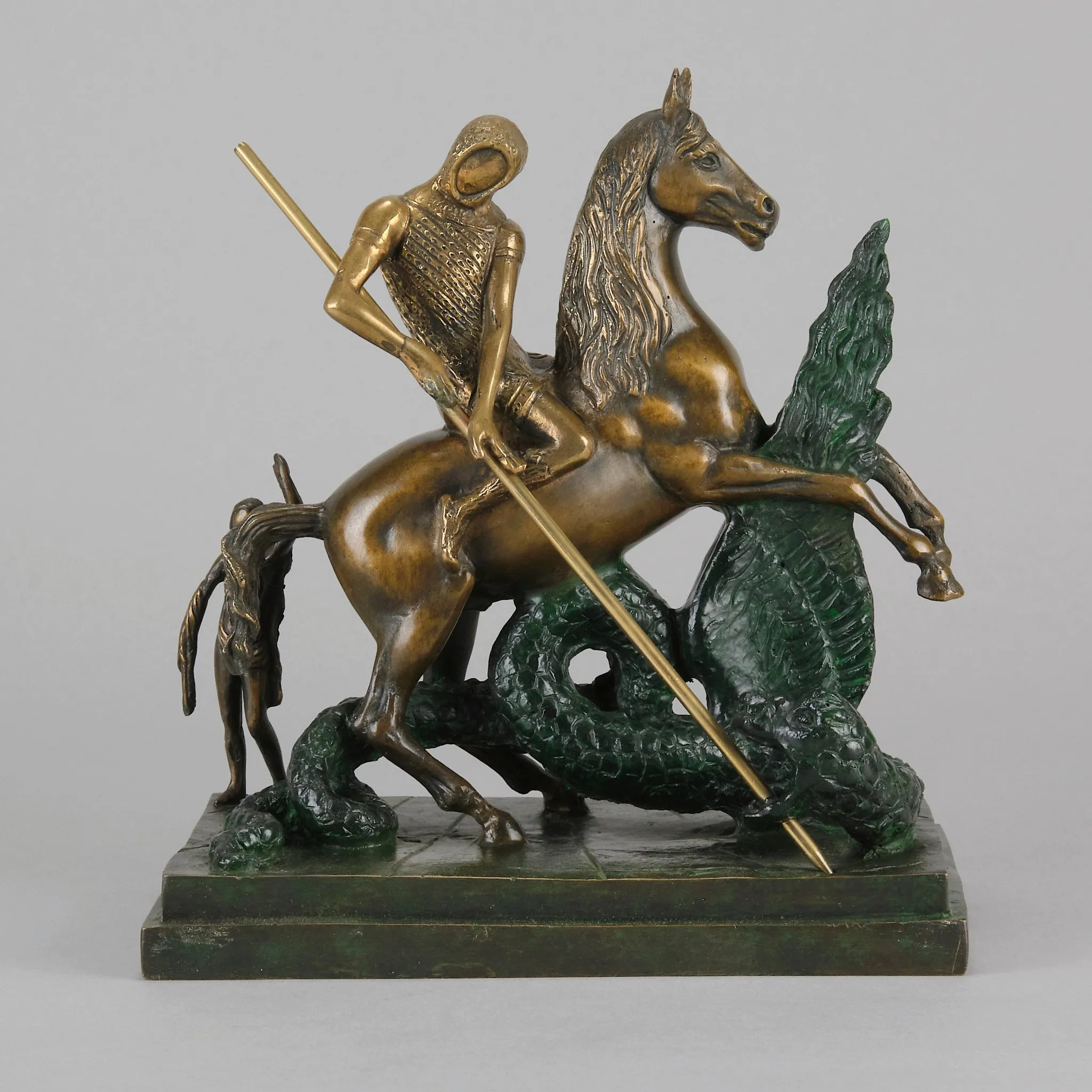 "St George and the Dragon" by Salvador Dali