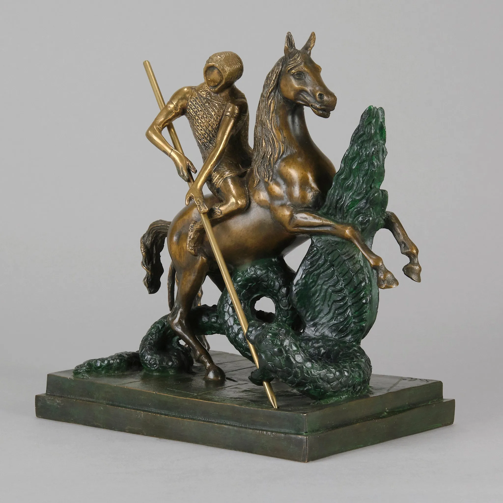 "St George and the Dragon" by Salvador Dali