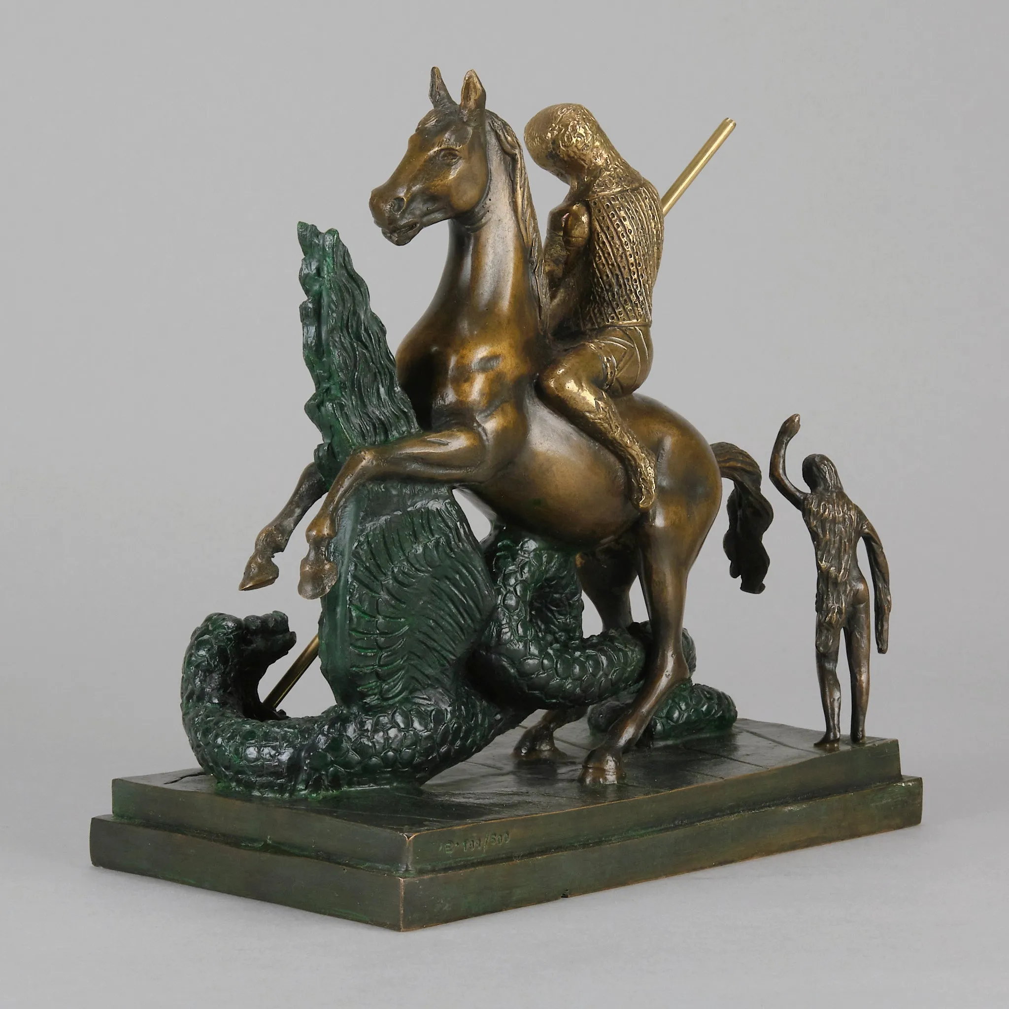 "St George and the Dragon" by Salvador Dali