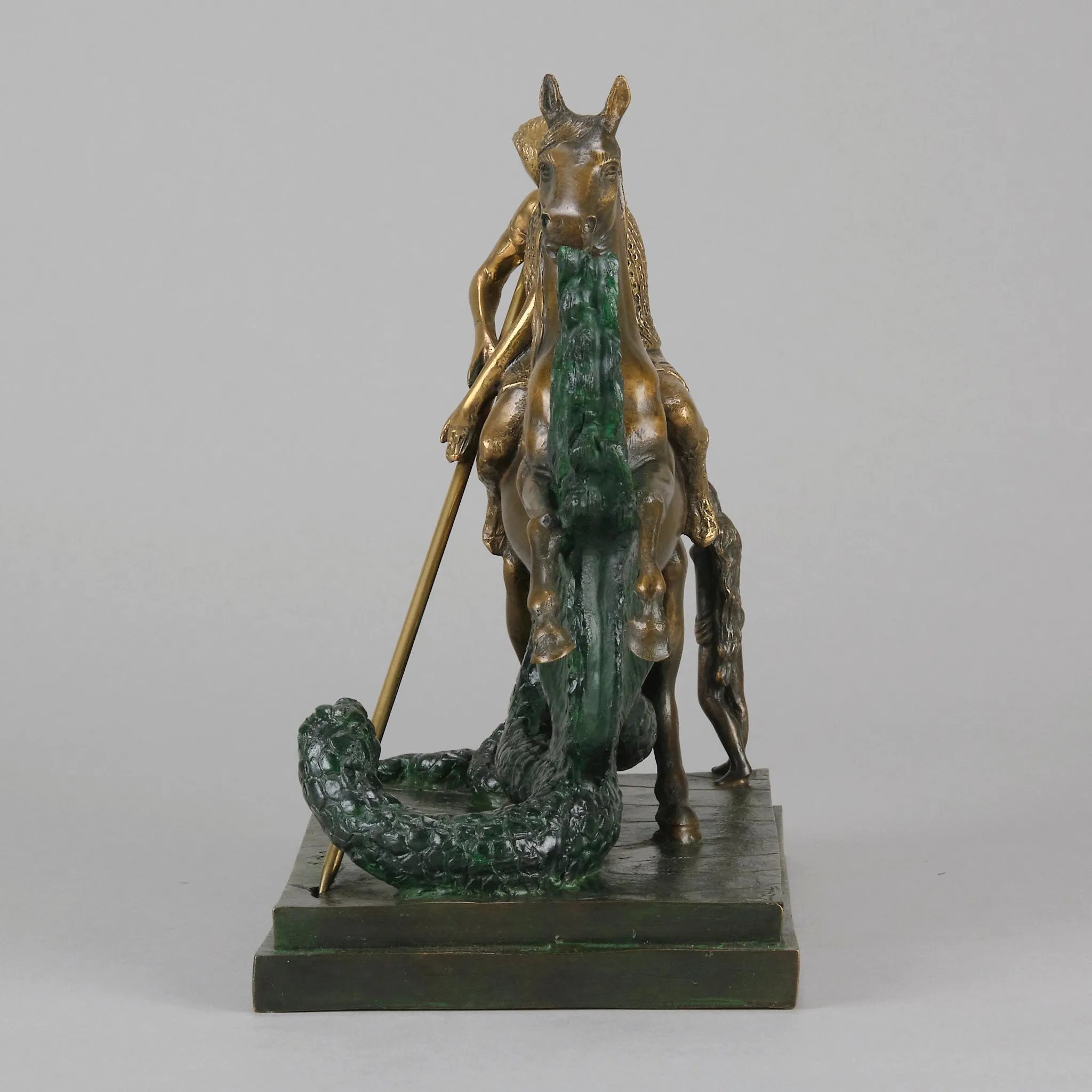 "St George and the Dragon" by Salvador Dali