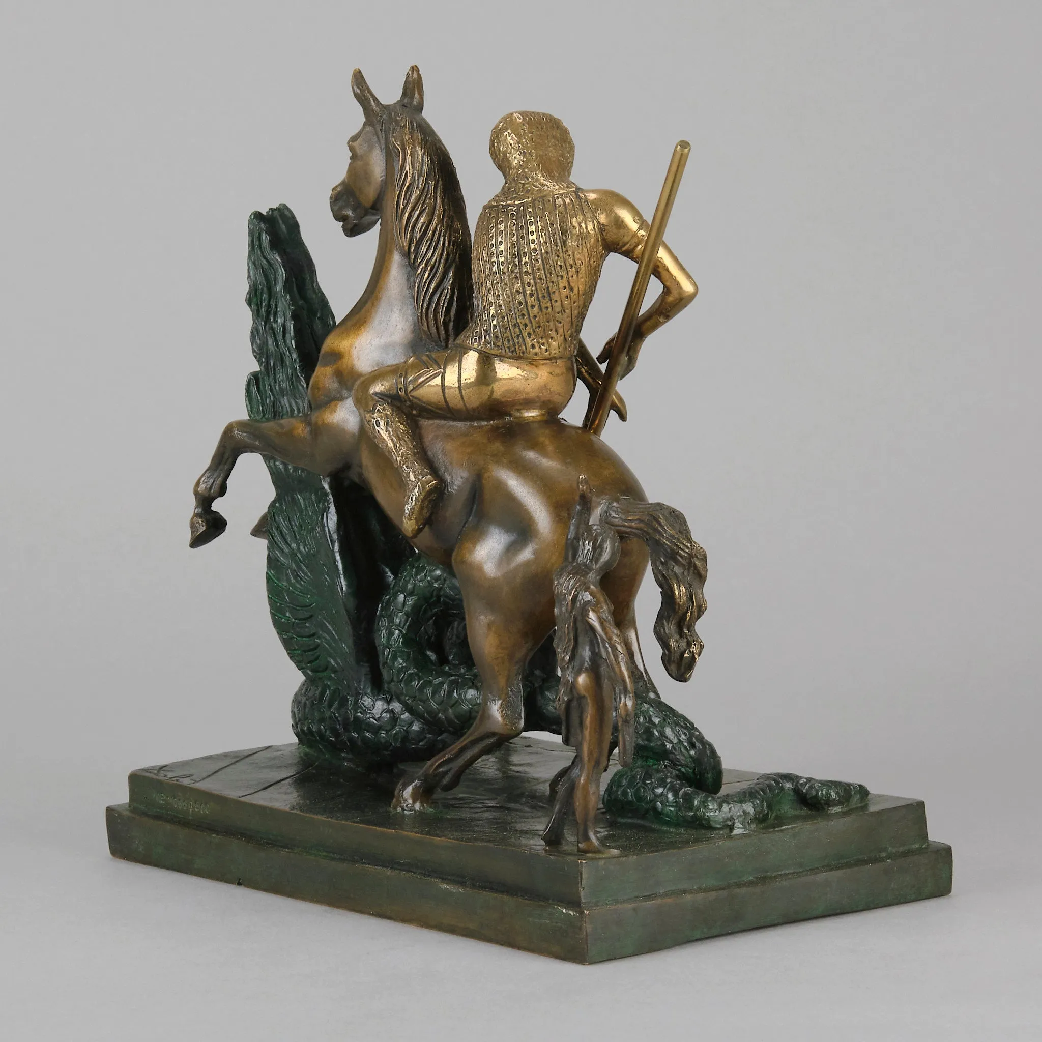 "St George and the Dragon" by Salvador Dali