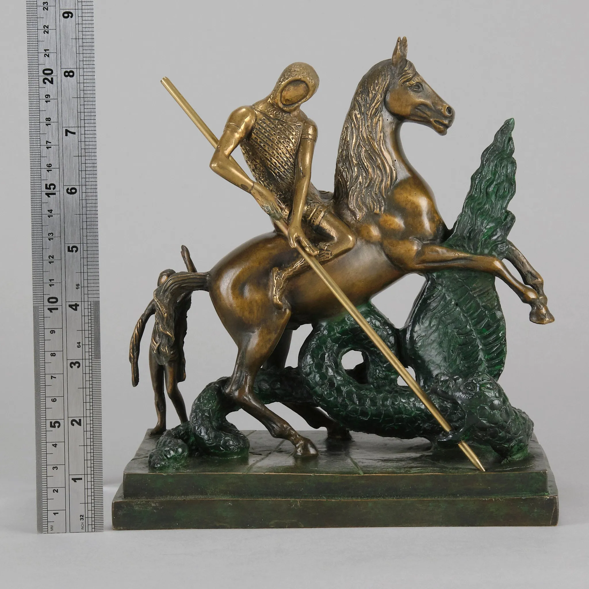"St George and the Dragon" by Salvador Dali