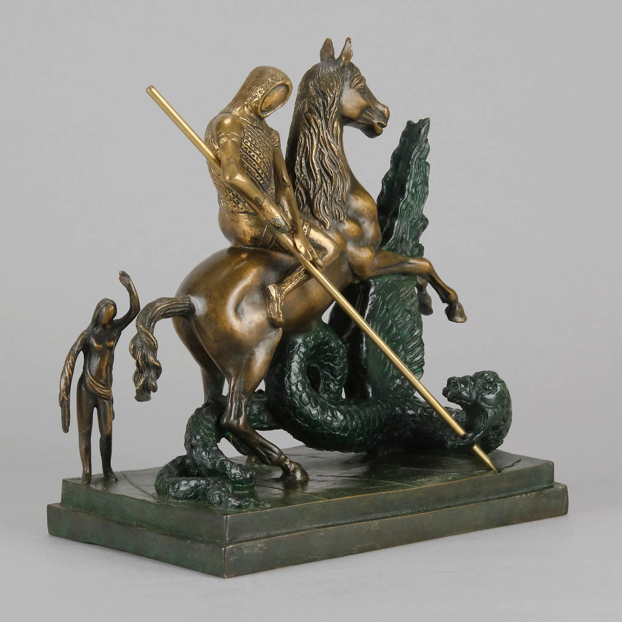"St George and the Dragon" by Salvador Dali