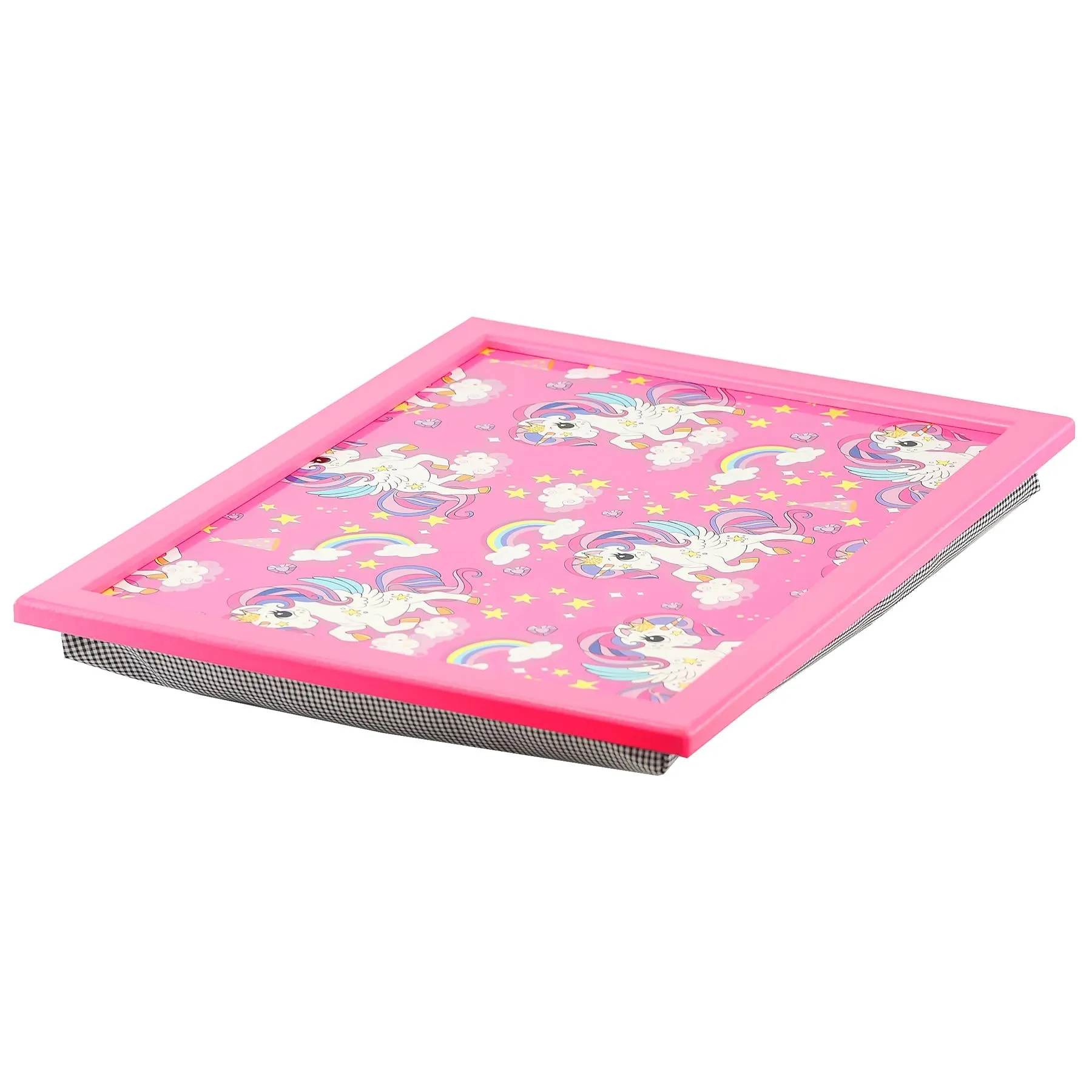 Rainbow Unicorns Lap Tray