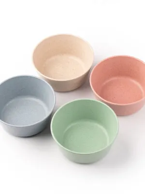 Rice Husk Curry Bowl Set Of Four