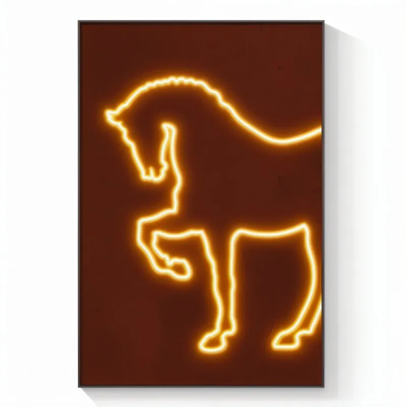 Safari Flare Illuminated Art