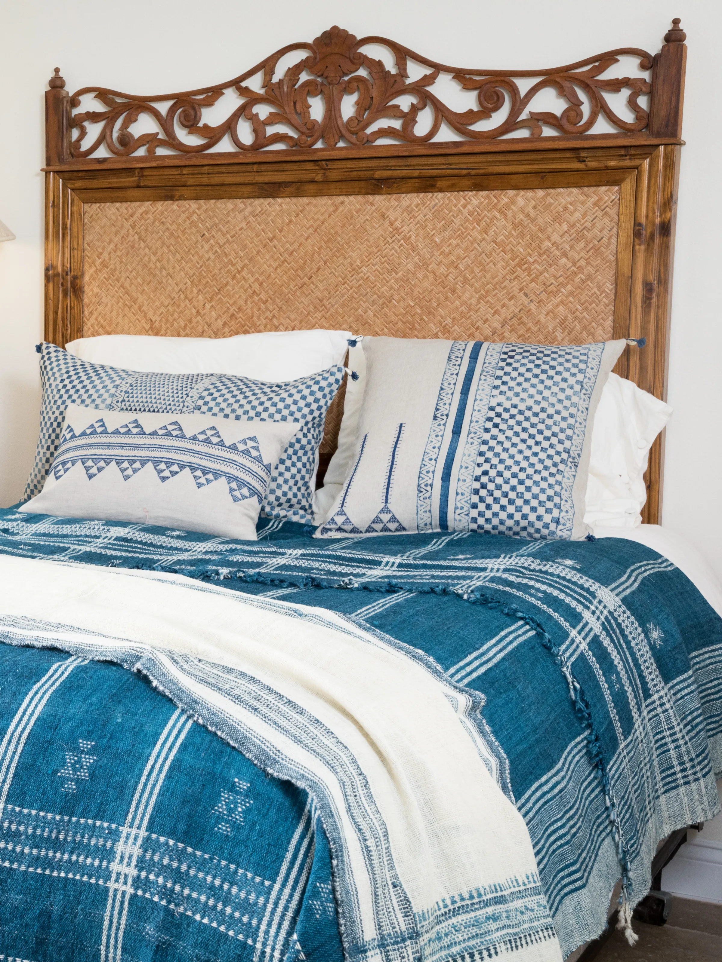 Samburu Indigo Decorative Pillow Cover
