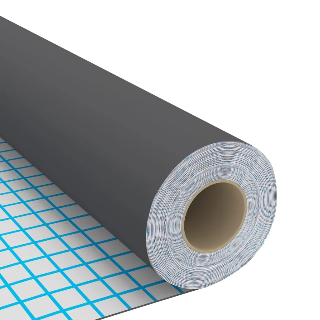 Self-adhesive Furniture Film Grey 500x90 cm PVC