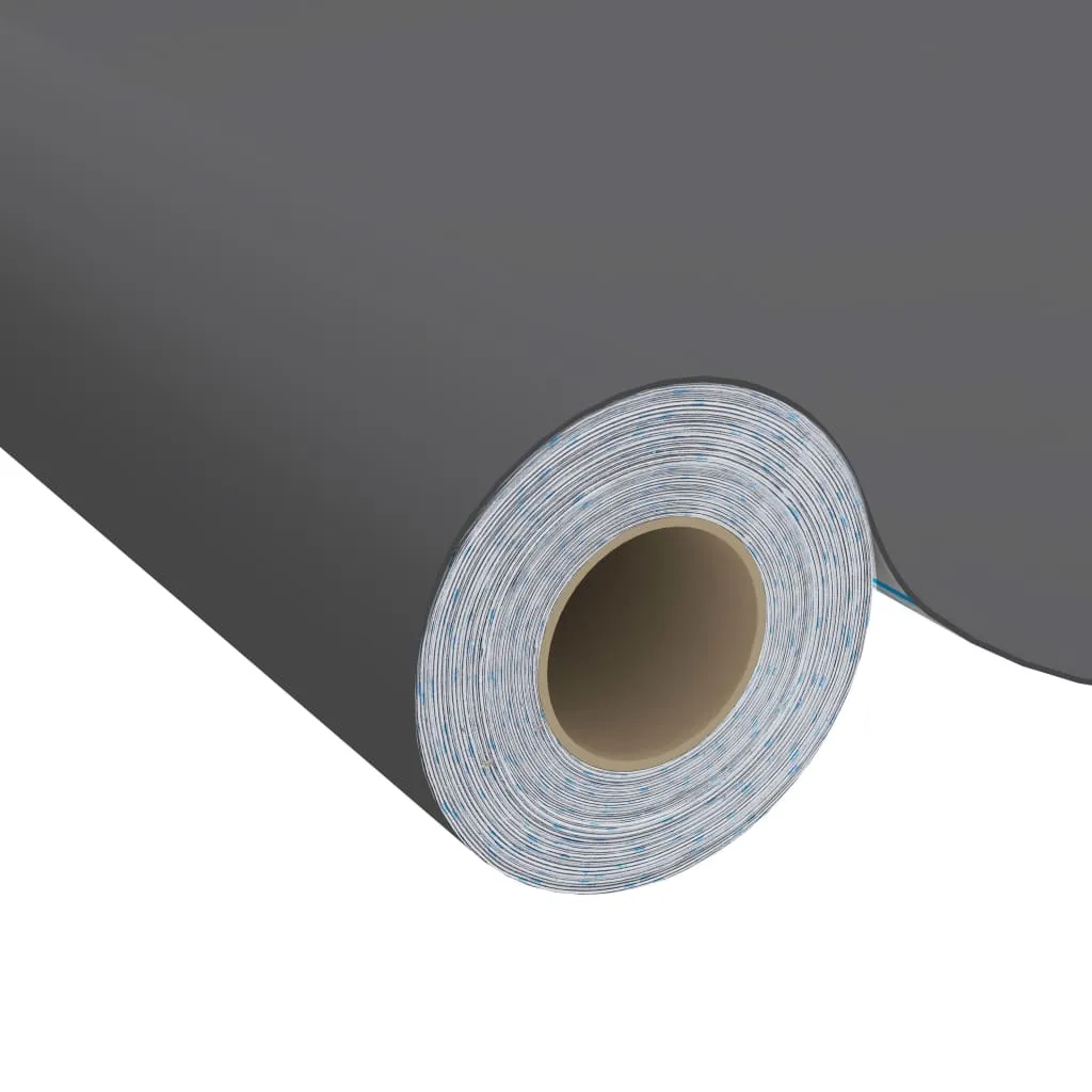 Self-adhesive Furniture Film Grey 500x90 cm PVC