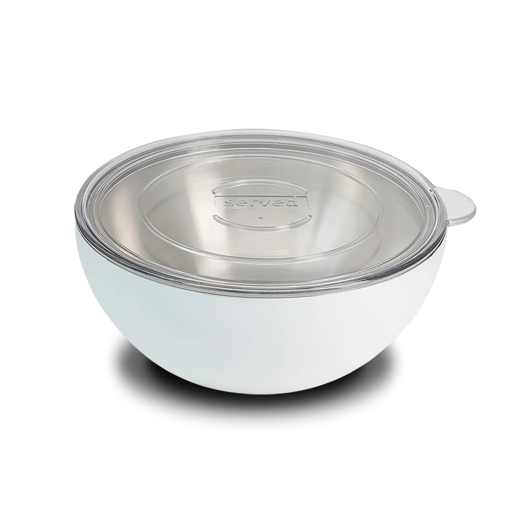 Served Vacuum-Insulated Large Serving Bowl (2.5Q) - White Icing