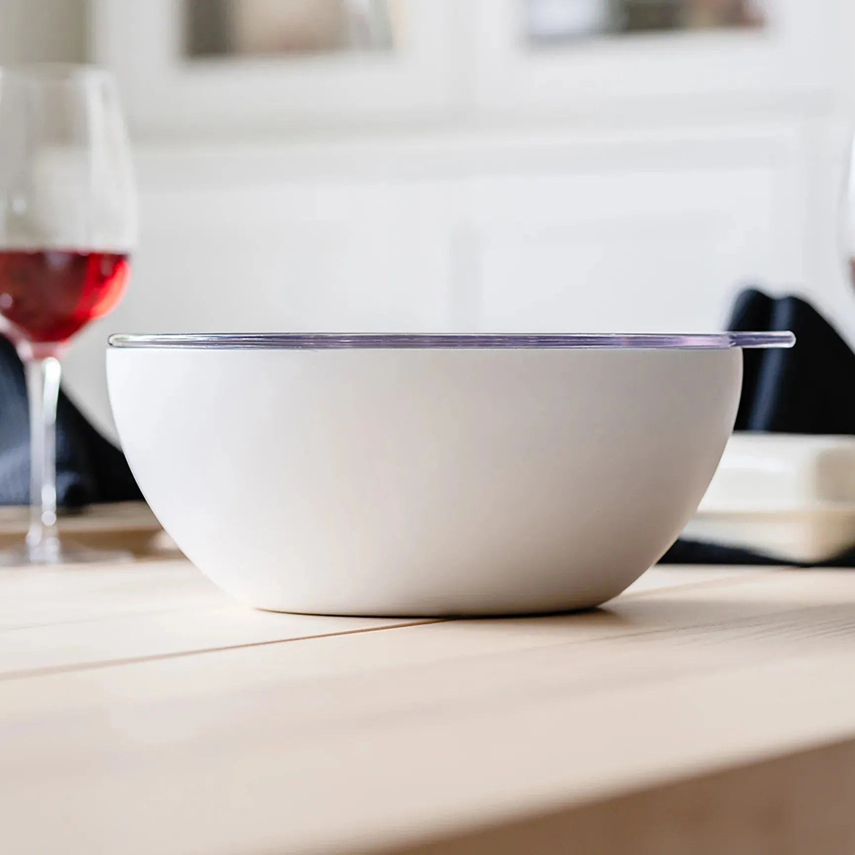 Served Vacuum-Insulated Large Serving Bowl (2.5Q) - White Icing
