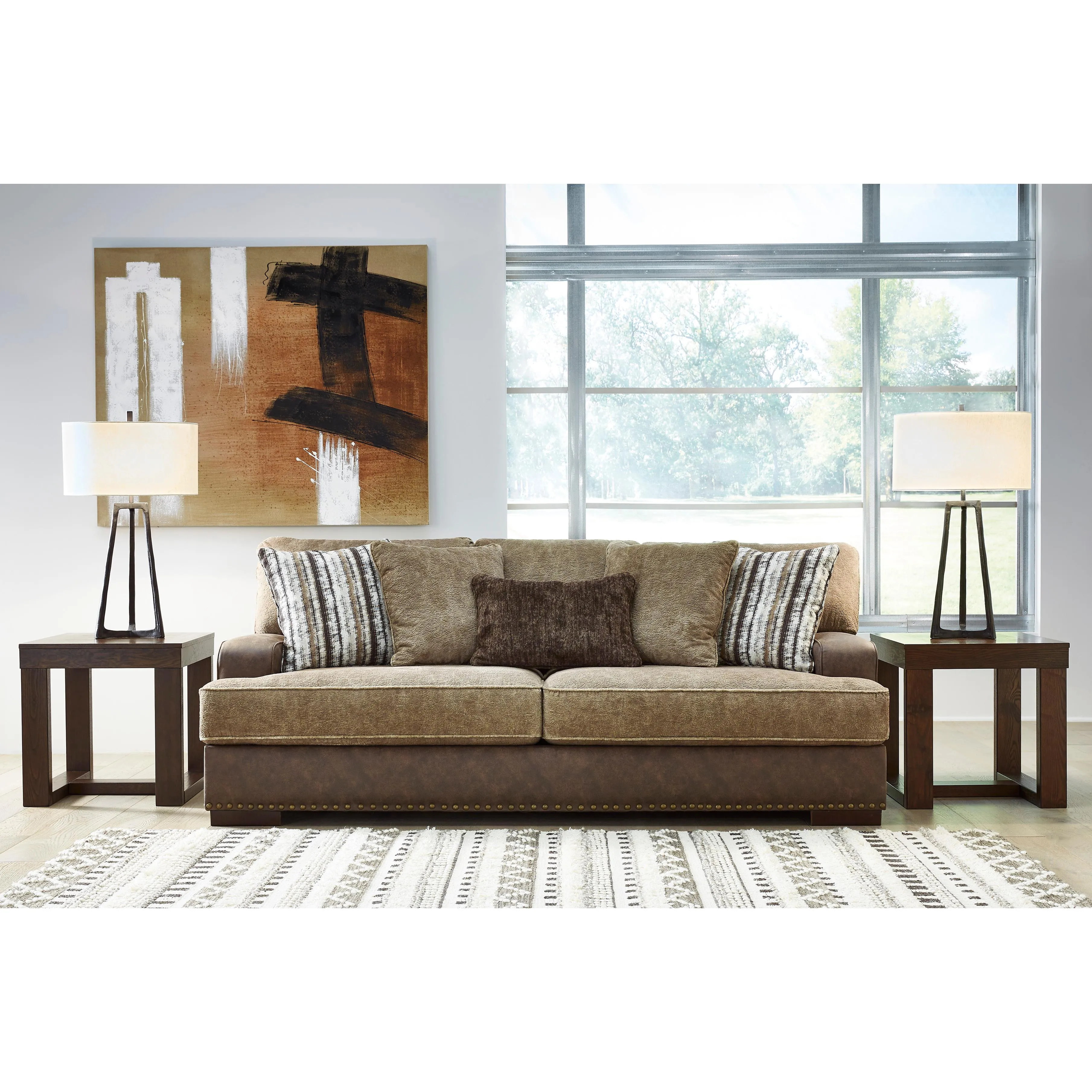 Signature Design by Ashley Alesbury 18704U2 4 pc Living Room Set