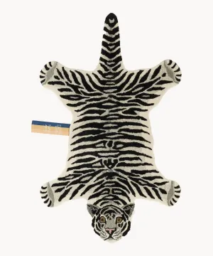 Snowy Tiger Rug