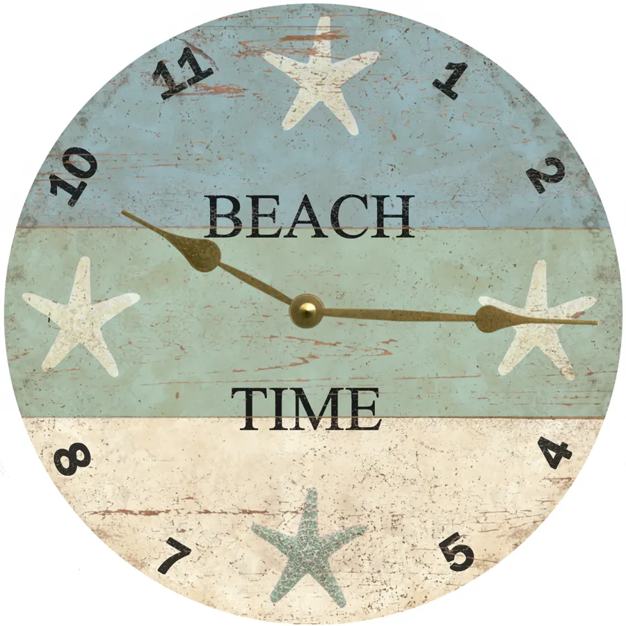 Starfish Beach Time Clock