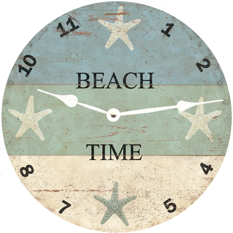Starfish Beach Time Clock