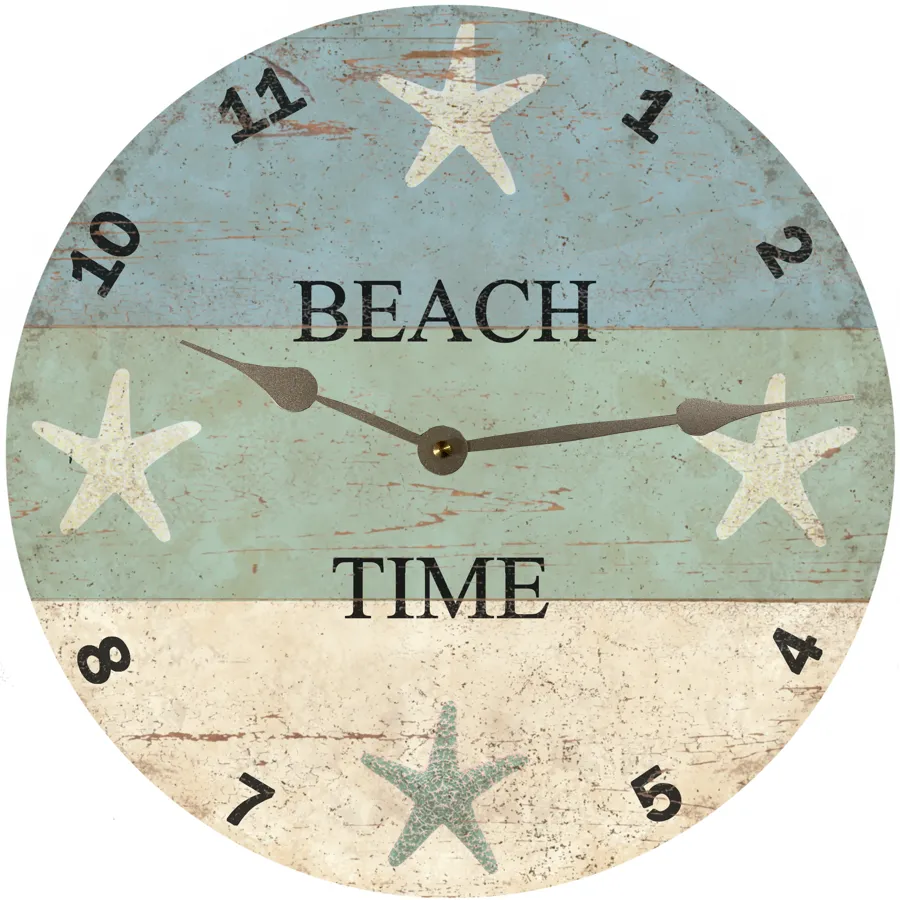 Starfish Beach Time Clock