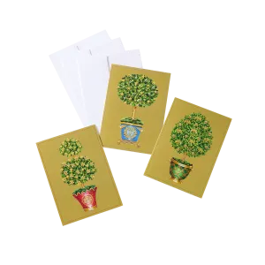 State Room Topiary Note Cards