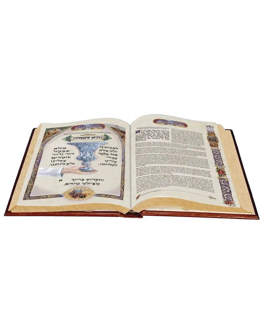 The Illuminated Haggadah - The Weinfeld Collector's Edition - Calligraphy Art by R. Weinreb