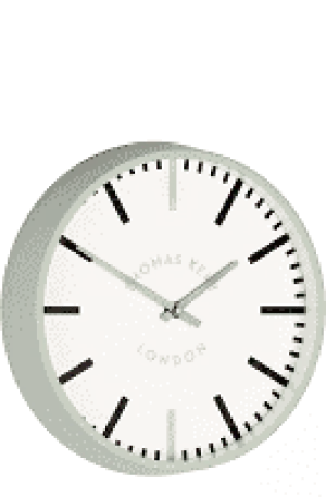 Thomas Kent 10'' Macaron Wall Clock Pistachio