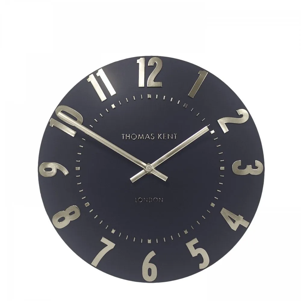 Thomas Kent 12" Mulberry Wall Clock Odyssey