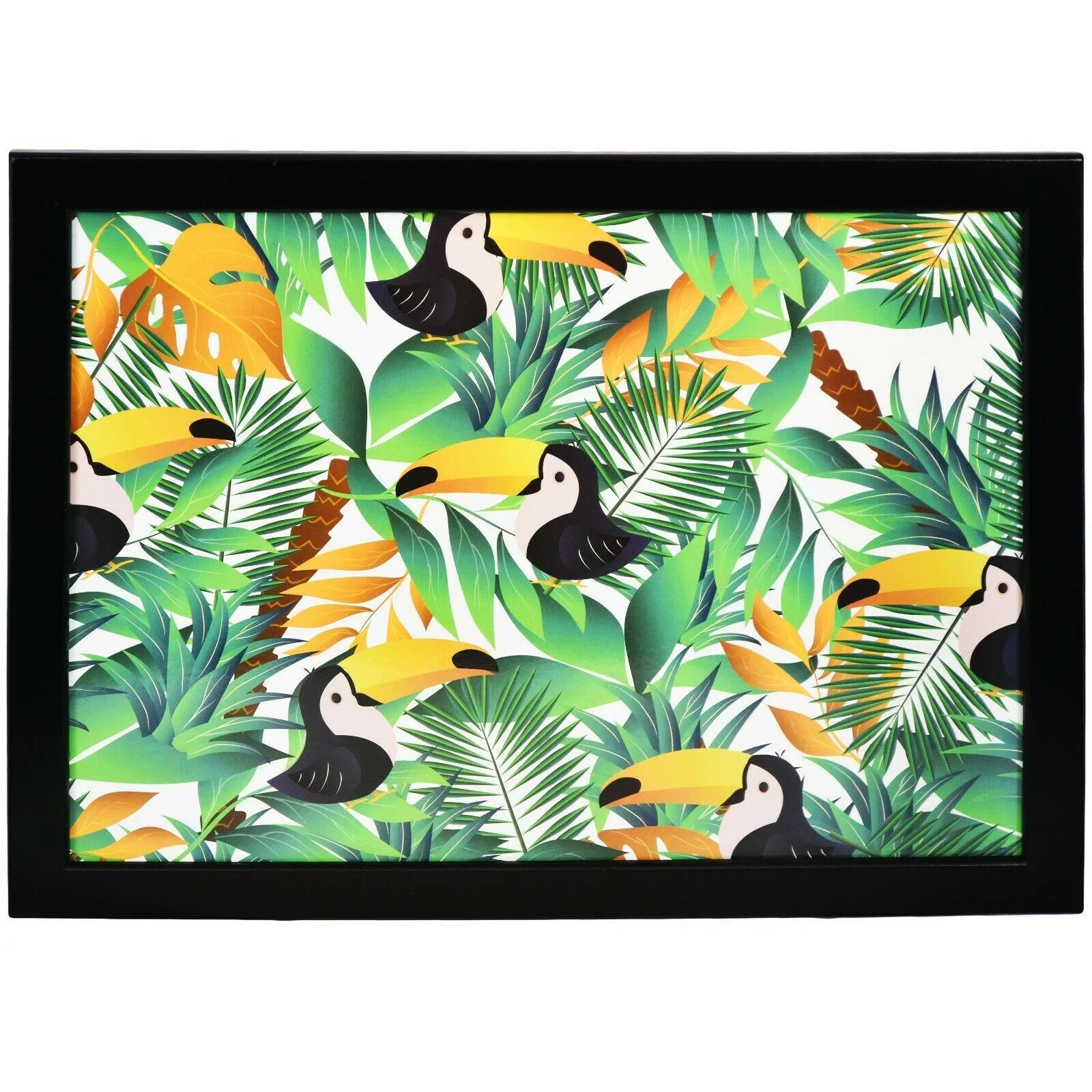 Tropical Lap Tray With Bean Bag Cushion