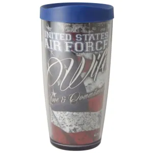 United States Air Force Wife 16 oz. Thermal Insulated Tumbler