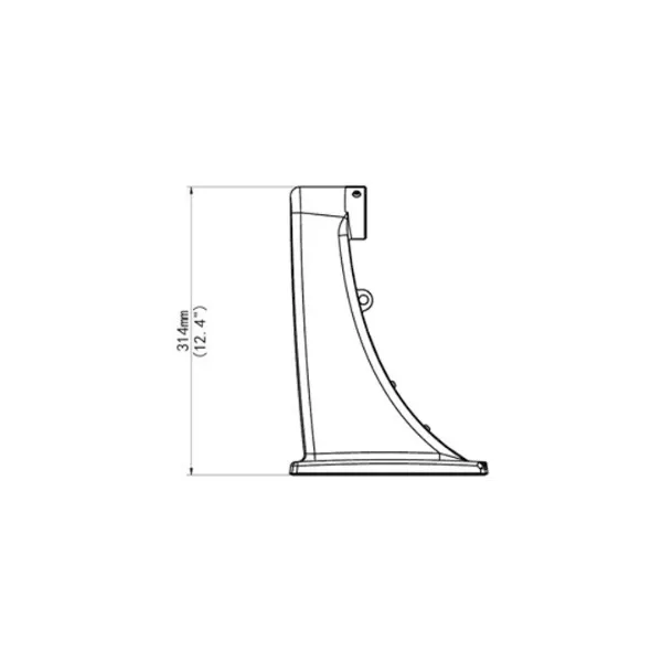 Uniview Wall Mount Bracket for PTZ Cameras, TR-WE45-A-IN
