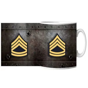 US Army Sergeant First Class Ceramic Mug 15 oz