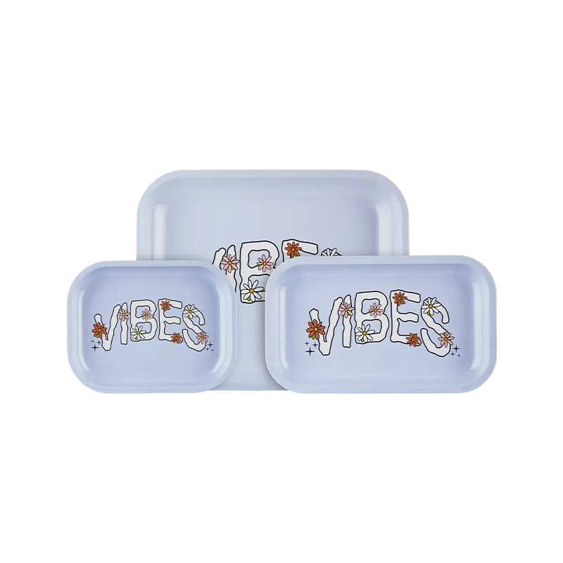 VIBES  Daisy Aluminum tray