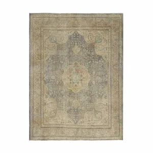 Vintage 9.11' x 12.9' Wool Rug
