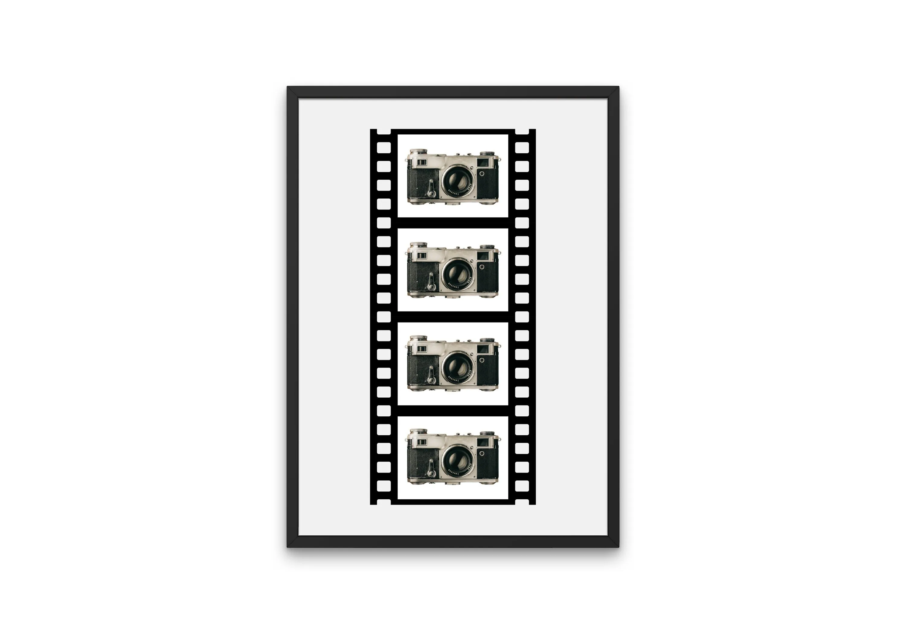 Vintage Camera Poster INSTANT DOWNLOAD Art Print, Vintage Film Reel, Old Camera, Canon Camera, Vintage Wall Art